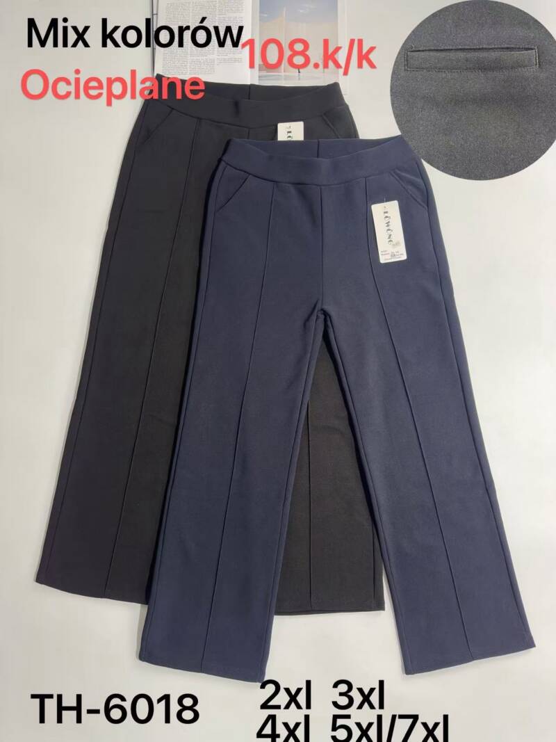 Spodnie damskie duże rozmiary Roz 2XL-7XL, Mix kolor Paczka 10 szt
